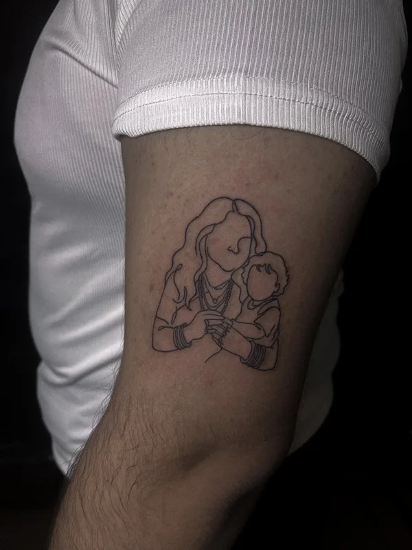 trash polka tattoo #105985 | Tätowierer Daria Duck