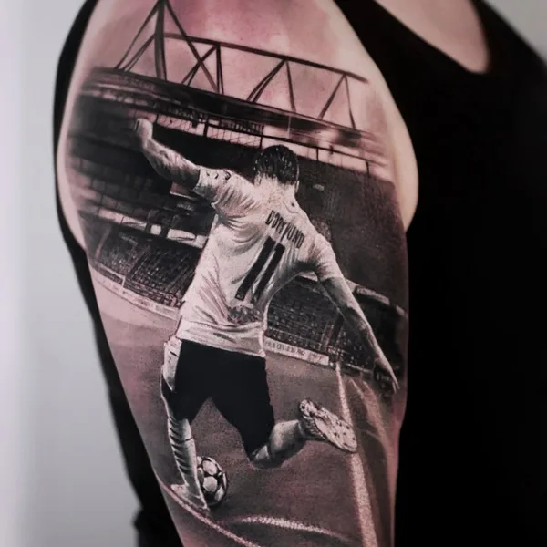 Realism tattoo by Roman Ignatenko in Ростов-на-Дону