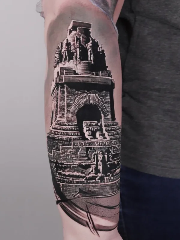 black and grey realism tattoo on forearm #95970 | Tattoo Artist Roman Ignatenko
