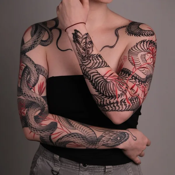 Japanese tattoo by Ivan Baiun in Los Angeles