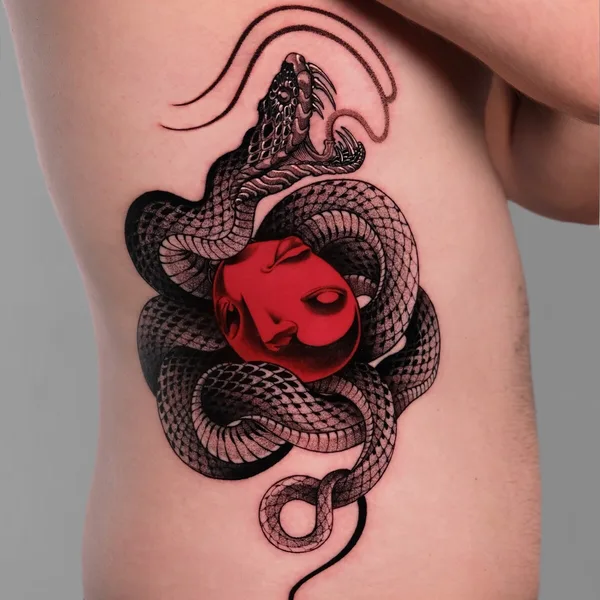 Japanese tattoo by Ivan Baiun in Los Angeles