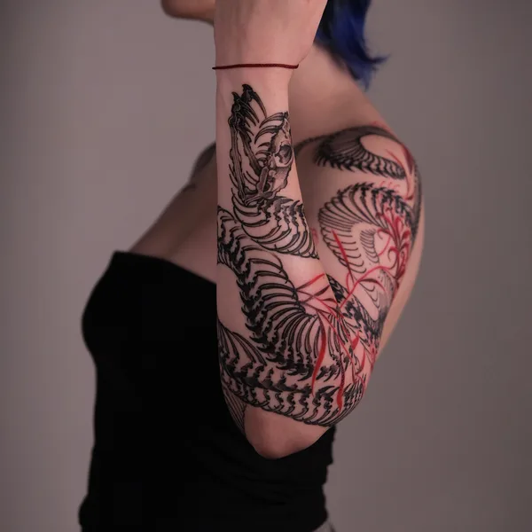 Japanese tattoo by Ivan Baiun in Los Angeles