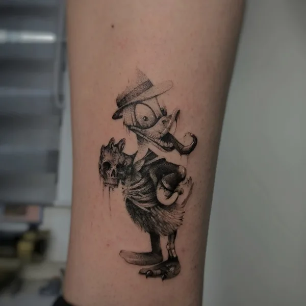 Botanical tattoo by Смишко Леонид in Калуга