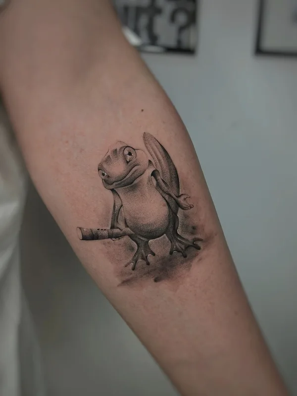 male blackandgrey miniature Tatuagem em forearm #96150 | Tatuador Смишко Леонид