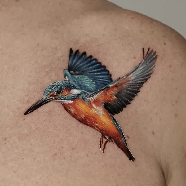 Micro Realism tattoo by Bugra Bizel in Cardiff