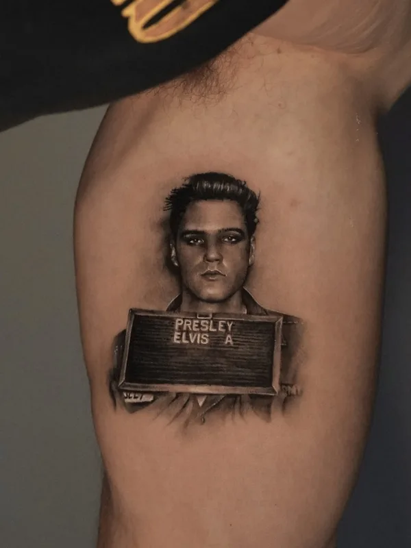 black and grey realism 타투 부위 bicep #96344 | 타투이스트 Bugra Bizel