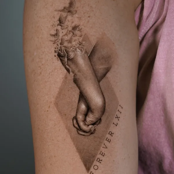 Micro Realism tattoo by Bugra Bizel in Cardiff