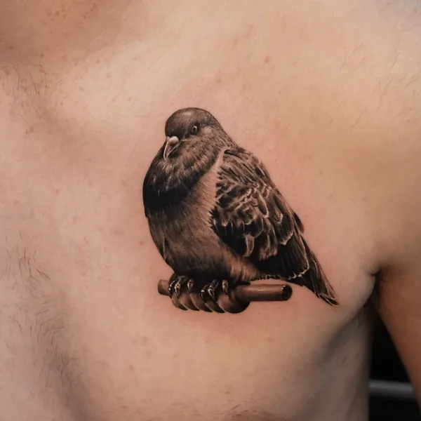 Micro Realism tattoo by Bugra Bizel in Cardiff