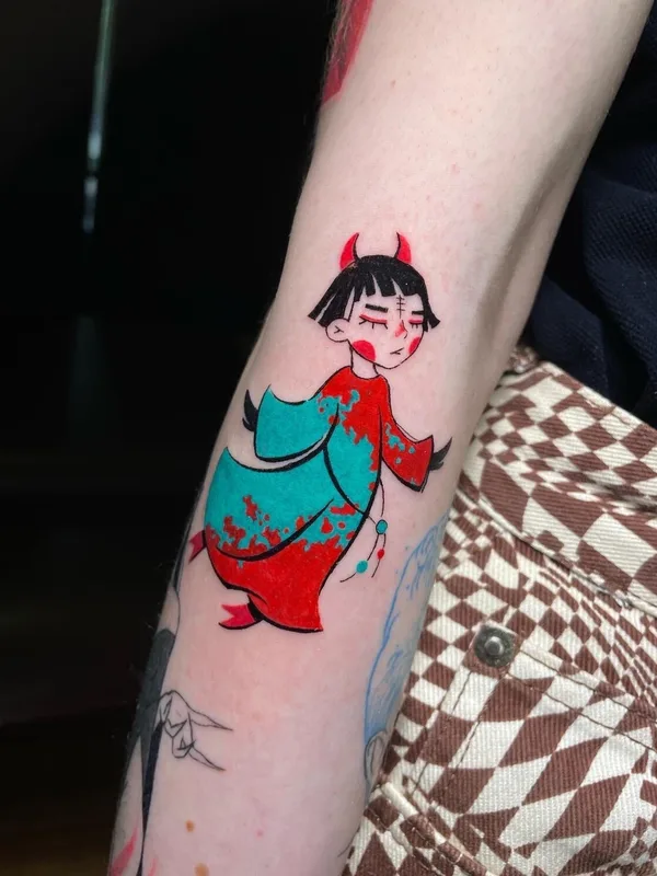 female color authorsstyle tatouage sur forearm #96323 | Artiste tatoueur BACKSTAGE TATTOO
