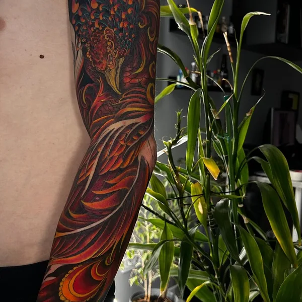 Japanese tattoo by Сергей Карпенко in Краснодар