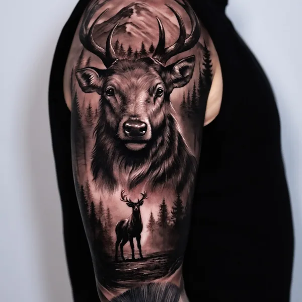 Black & Grey tattoo by Andy  Ramos in Cardiff