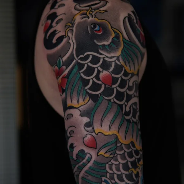 Japanese tattoo by Акулов Марк in Saint Petersburg