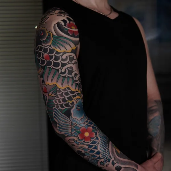 Japanese tattoo by Акулов Марк in Saint Petersburg