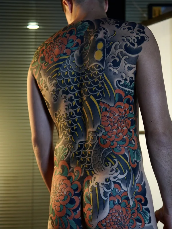 male color japanese татуировка на back #103961 | Тату мастер Акулов Марк