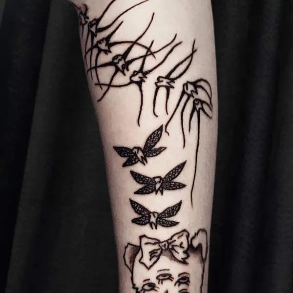 Abstract tattoo by Серёжа bochagger in Севастополь