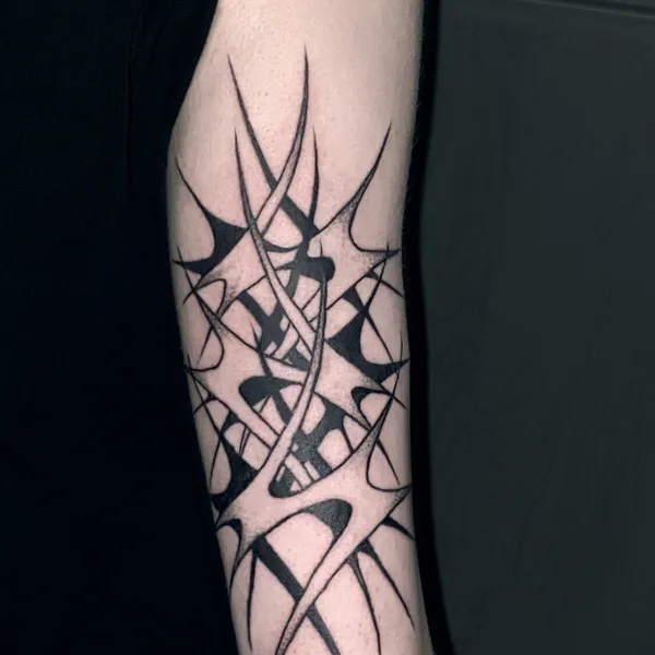 Abstract tattoo by Серёжа bochagger in Севастополь