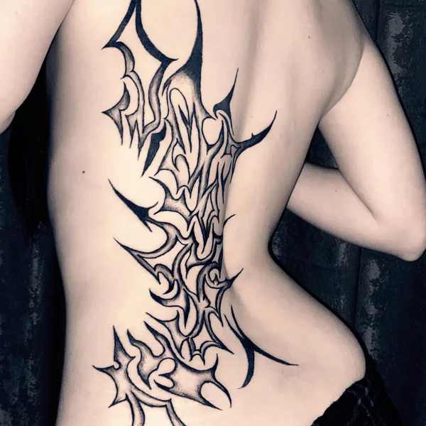 Abstract tattoo by Серёжа bochagger in Севастополь