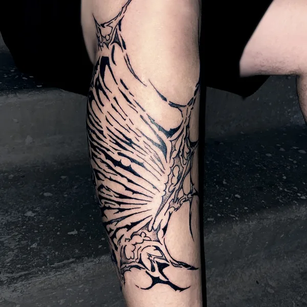 Abstract tattoo by Серёжа bochagger in Севастополь