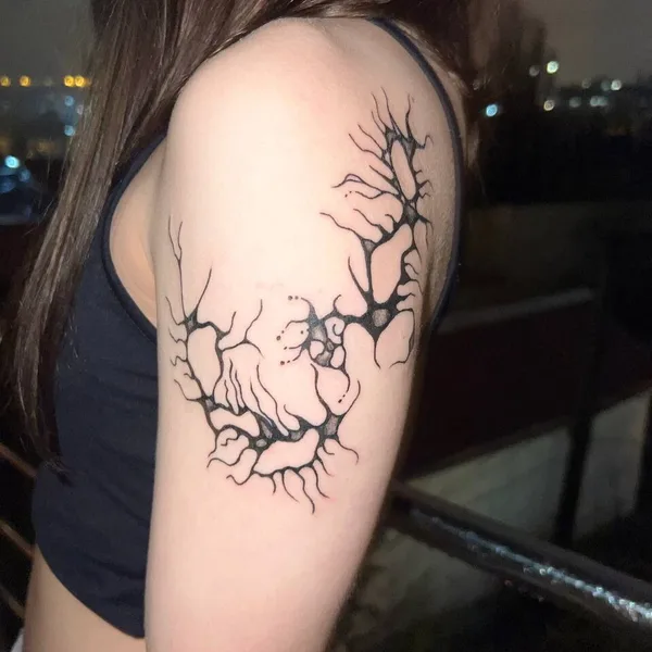 Abstract tattoo by Серёжа bochagger in Севастополь