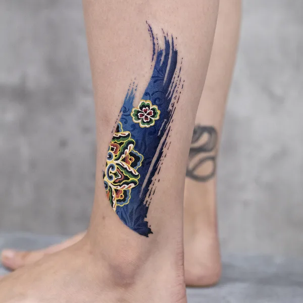 Oriental tattoo by Nako in Beijing