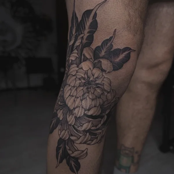 Geometric tattoo by Дарья Салманова in Мурманск