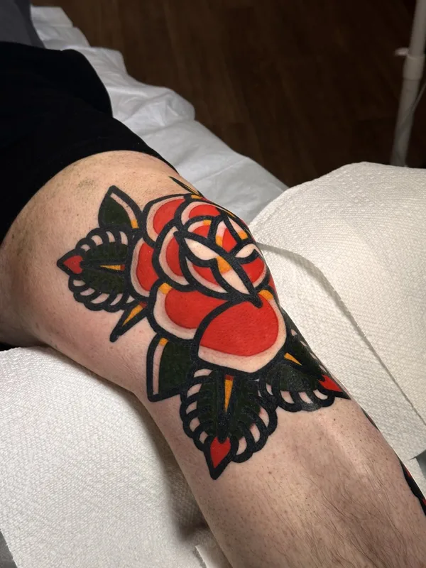 Традиционная tattoo by Jitan Forcier in Montréal
