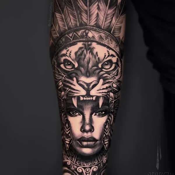 Realism tattoo by Nikaveratattoo in Reykjavík