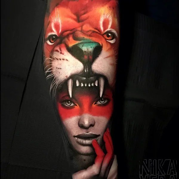 Realism tattoo by Nikaveratattoo in Reykjavík