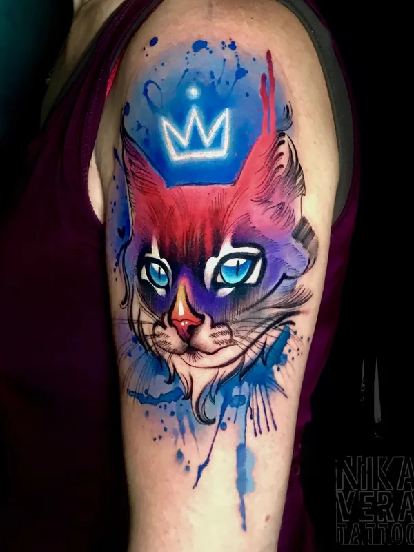 female color authorsstyle 타투 부위 shoulder #97027 | 타투이스트 Nikaveratattoo