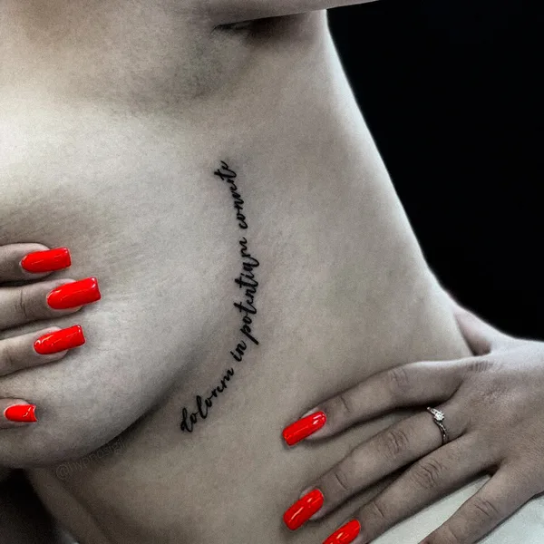 Abstract tattoo by Мария Наумова in Краснодар