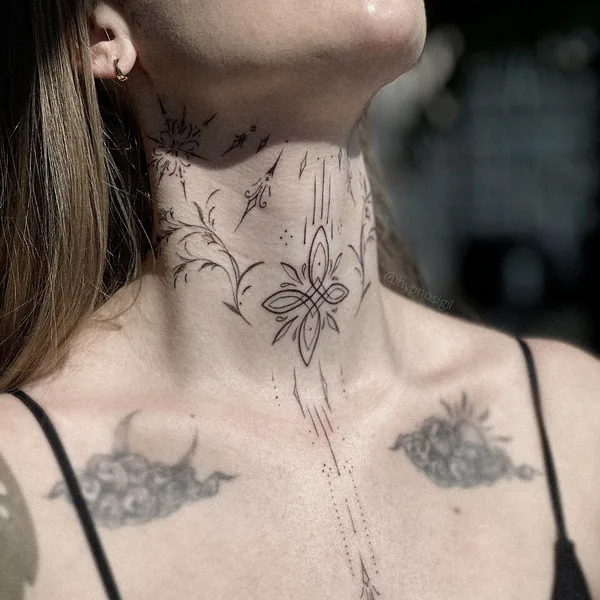Abstract tattoo by Мария Наумова in Краснодар