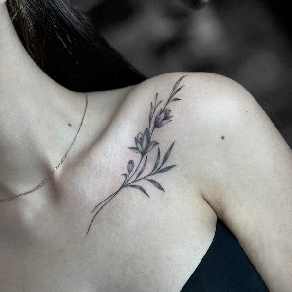 Abstract tattoo by Мария Наумова in Краснодар
