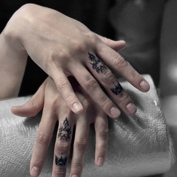 Abstract tattoo by Мария Наумова in Краснодар