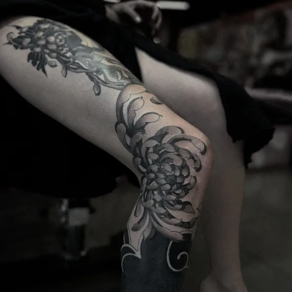 Abstract tattoo by Мария Наумова in Краснодар