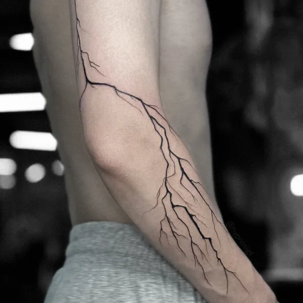 Abstract tattoo by Мария Наумова in Краснодар