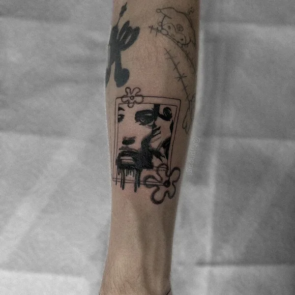 Abstract tattoo by Мария Наумова in Краснодар