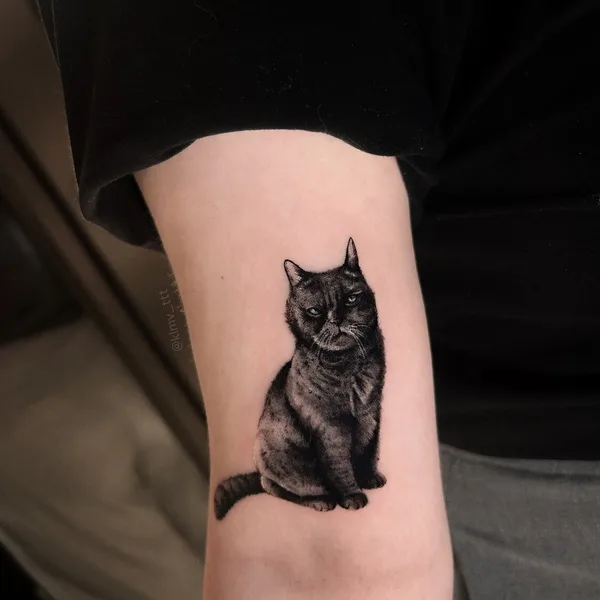 Black tattoo by Юля Кильмаева in Нижний Новгород