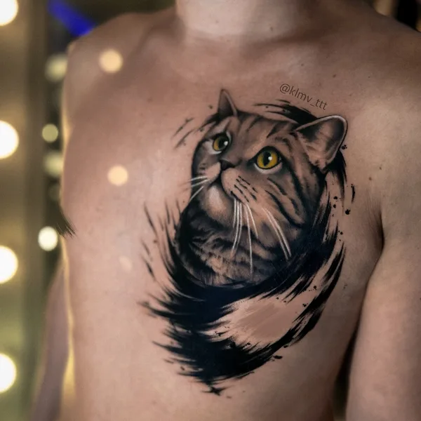 Black tattoo by Юля Кильмаева in Нижний Новгород