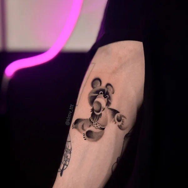 Black tattoo by Юля Кильмаева in Нижний Новгород