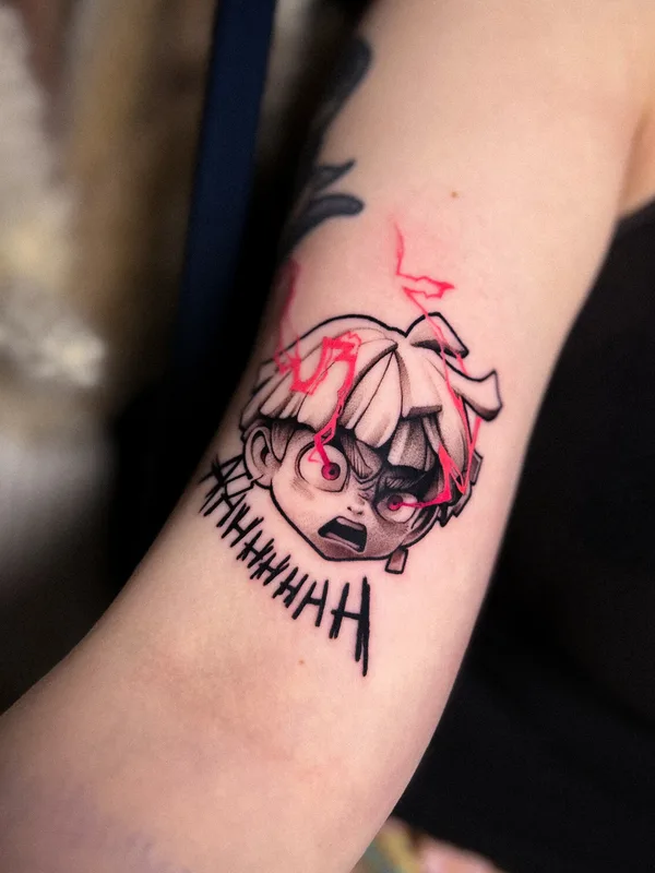 color anime 타투 부위 forearm #97098 | 타투이스트 Юля Кильмаева