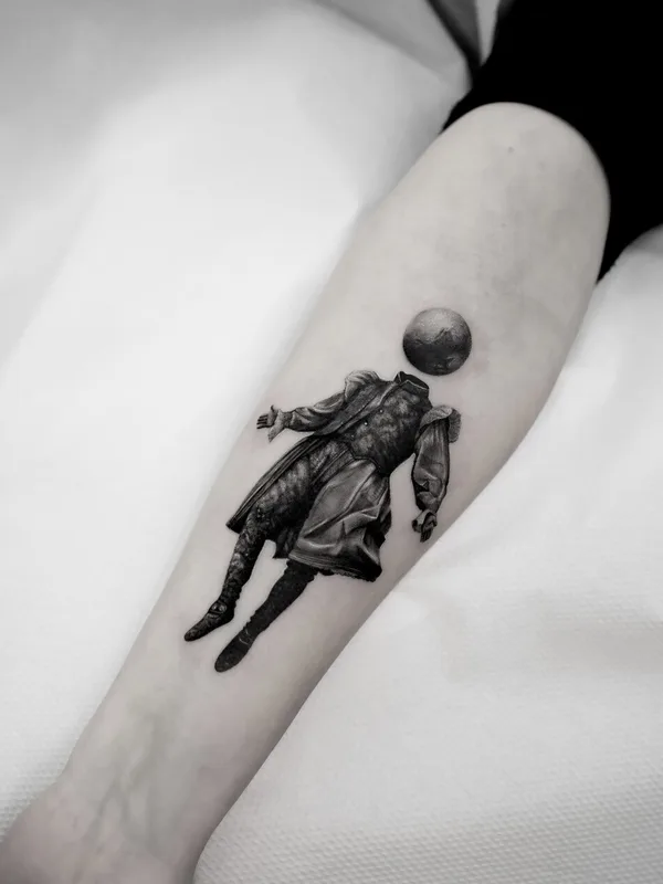 black and grey realism 纹身 在 forearm #97233 | 纹身师 Felipe Abel