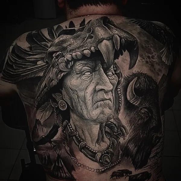 Realism tattoo by Давид Степанян in Moscow