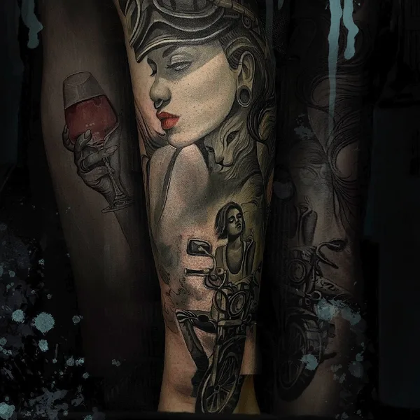 Realism tattoo by Давид Степанян in Moscow