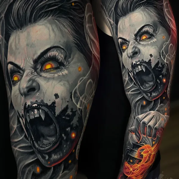 Realism tattoo by Александр Менгазиев in Чайковский