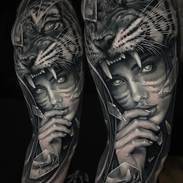 Realism tattoo by Александр Менгазиев in Чайковский