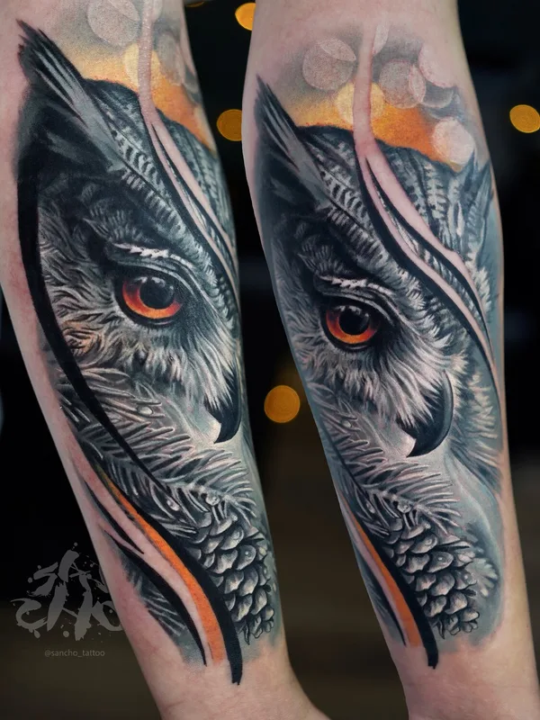 color realism tattoo on forearm #97414 | Tattoo Artist Александр Менгазиев