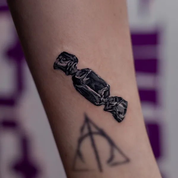 Botanical tattoo by Alena in Tbilisi