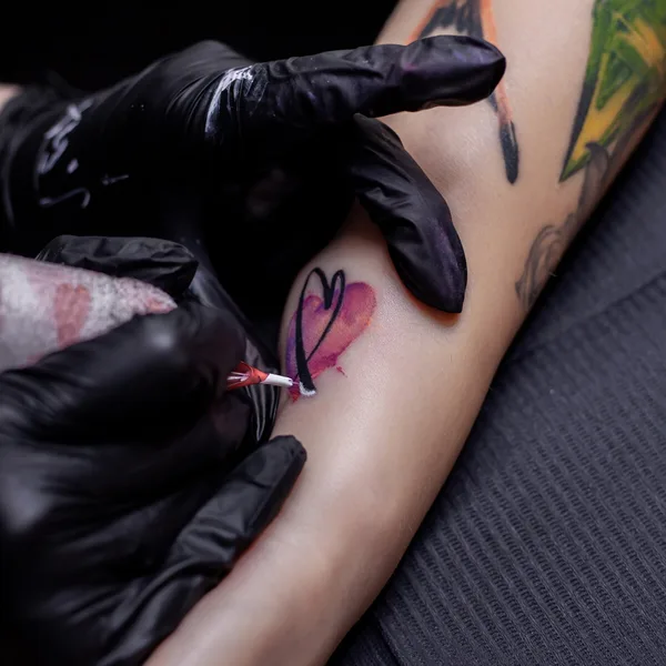 Botanical tattoo by Alena in Tbilisi