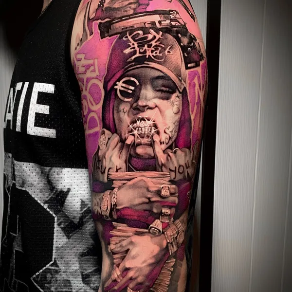 Author's Style tattoo by Владимир Исаков in Moscow