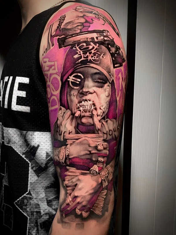 Author's Style tattoo by Владимир Исаков in Moscow